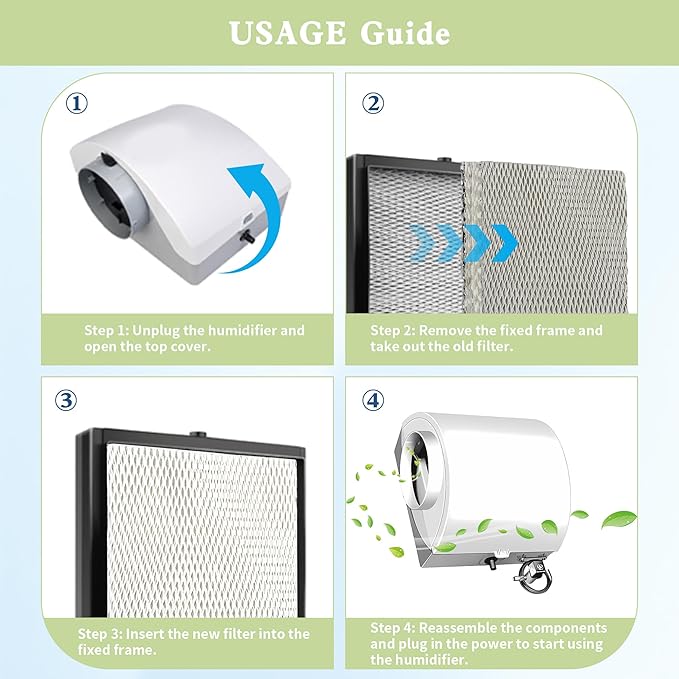 HC22P Humidifier Filter Pad Replacement, 2 Pack Compatible - Image 5