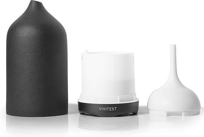 VIVITEST Diffusers for Essential Oils, Stone Oil Diffuser, Ceramic Essential - Image 5
