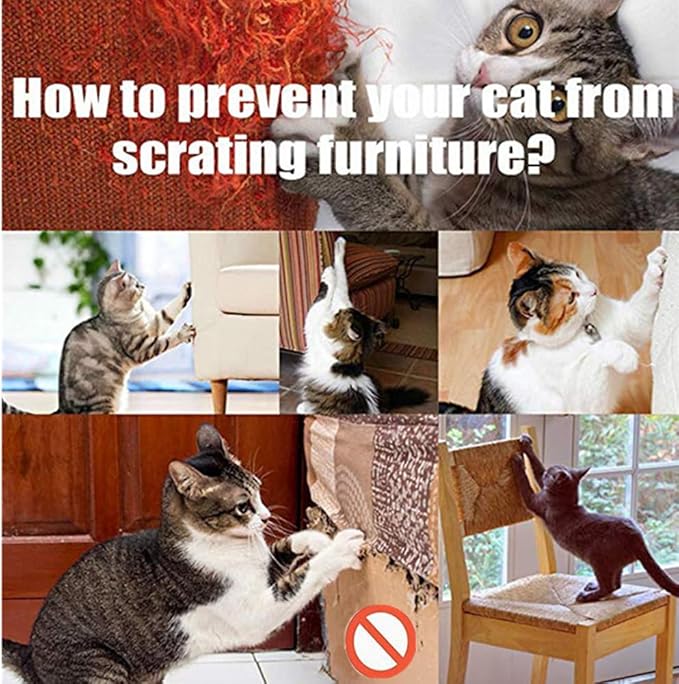 Cat Scratch pad Sofa Protector, Natural sisal Sofa Protector, Anti Scratch pad - Image 5