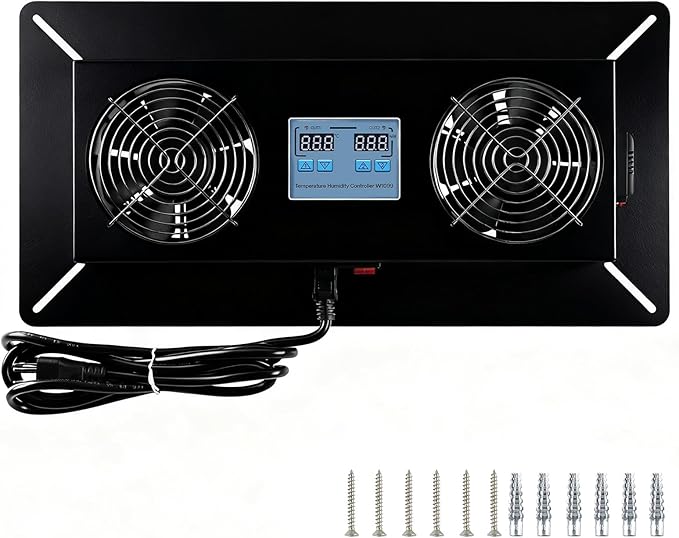 240 CFM Crawlspace Vent Fan, by Pewoaoa