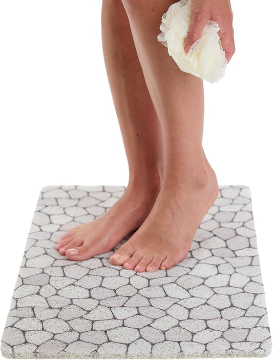 ENKOSI Loofah Non-Slip Shower and Bath Mat by ENKOSI
