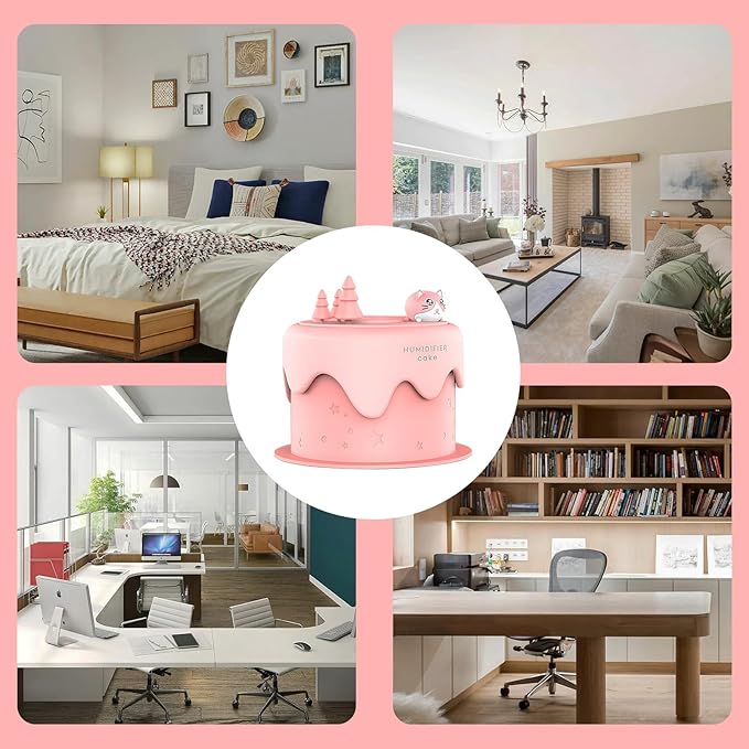 Cute Pet Humidifier, TV Humidifier, USB Plug in Use, Desktop Silent Spray - Image 5