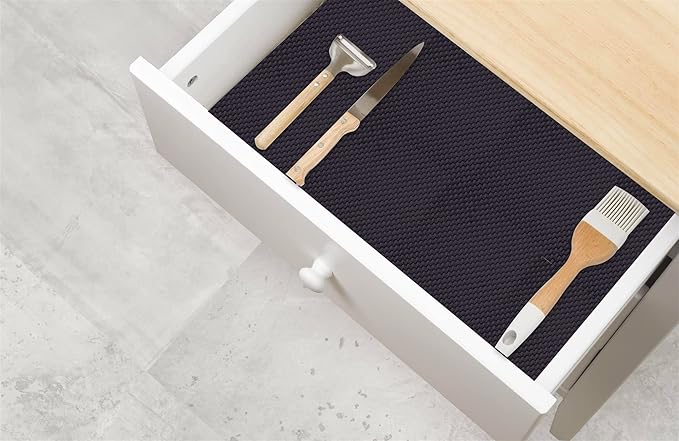 SteadMax Shelf Liner, 15 inches x 6 feet Total, Non-Slip Ultra-Grip Mats - Image 3
