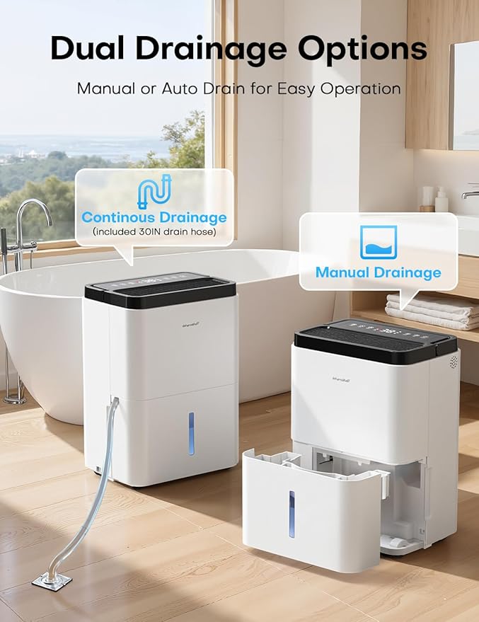 Dehumidifiers for Home Max 35 Pints, Compressor Dehumidifier - Image 6