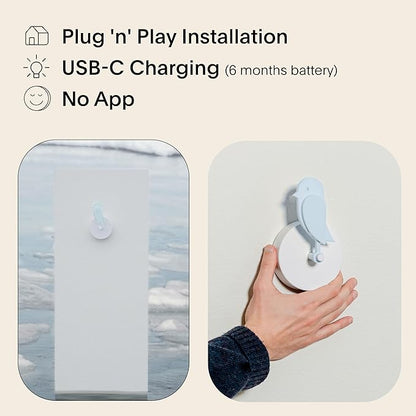 Birdie 2.0 - Design Indoor CO2 Monitor - Air Quality Meter - Image 2