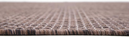 Unique Loom Collection Casual Transitional Solid Heathered Indoor/Outdoor - Image 9