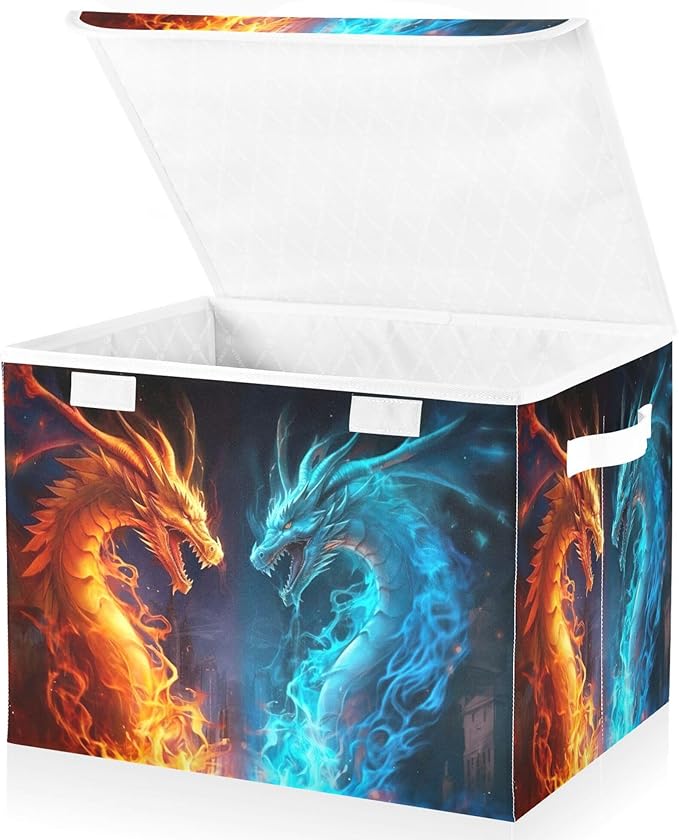 xigua Fire and Ice Dragon Storage Bins - Image 2