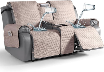 TAOCOCO 100% Waterproof Loveseat Recliner Couch Sofa Covers by TAOCOCO