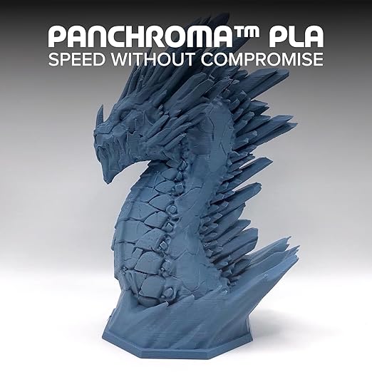 Panchroma PLA Stone Blue 3D Printer Filament, 1kg Spool, High Speed Printing - Image 2