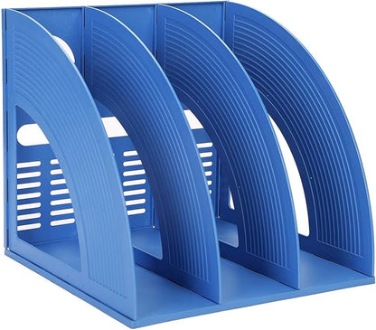 Marte Vanci Magazine File Holder Book Desktop Organizer Plastic Storage Sturdy by MarteVanci