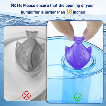 Funmit Humidifier Cleaning Fish, 6 Pack Humidifier Cleaner - Image 4
