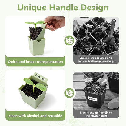 Seed Starter Tray, Dual-Purpose Handles - Image 4