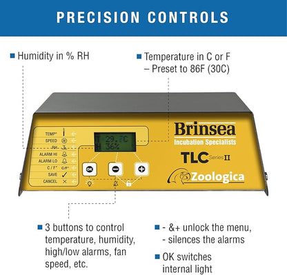 Brinsea TLC-40 Zoologica II Bird Brooder & Pet Recovery Incubator - Image 3