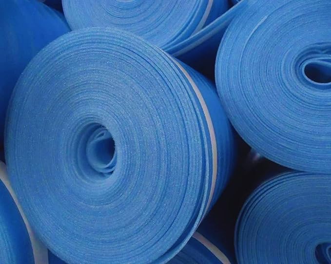 800SQFT AMERIQUE 1.5MM Premium Flooring Padding 3-in-1 Heavy Duty Foam Blue - Image 4