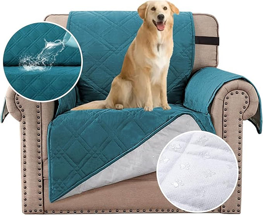 H.VERSAILTEX 100% Waterproof Sofa Slipcover Washable Armchair Cover Non-Slip by HVERSAILTEX