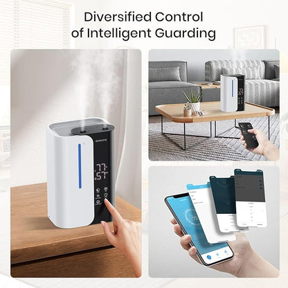 Cool Mist Humidifiers for Bedroom and Plants & Baby, Top Fill 5L Large Room - Image 5