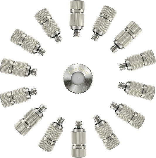 High Pressure Outdoor Anti-drip Fogging Spray Head Outdoor Cooling Misting by SdeNow