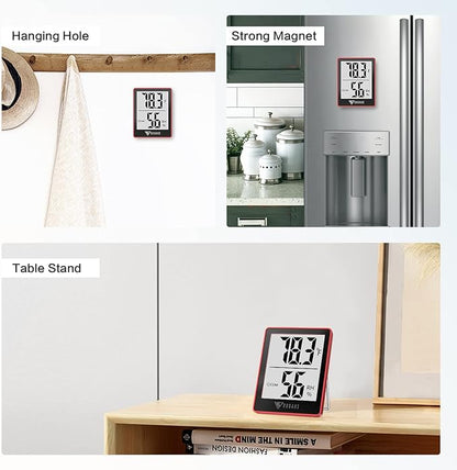 DOQAUS Digital Hygrometer Indoor Thermometer Humidity Gauge Room Thermometer - Image 6
