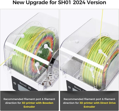 Sovol Filament Dryer 2025, SH01 Filament Dehydrator 3D Printer Spool Holder - Image 2