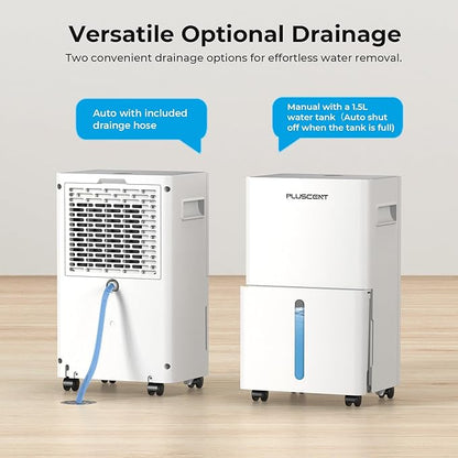 1500 Sq.ft Dehumidifier for Basement, PLUSCENT Max 21 Pint/Day Dehumidifiers - Image 4