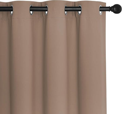NICETOWN Blackout Curtains 72 inches Long, Grommet Privacy Window Treatment - Image 7
