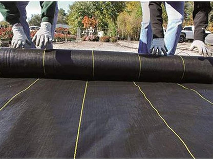 Dewitt 24-Pack Sunbelt Weed Barrier Fabric 3.2 oz, 4 x 300 Feet – Heavy-Duty - Image 7