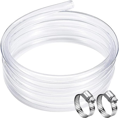 DAVCO 1/2" ID - 25 ft Clear Vinyl Tubing, Low Pressure Flexible PVC Tube - Image 2