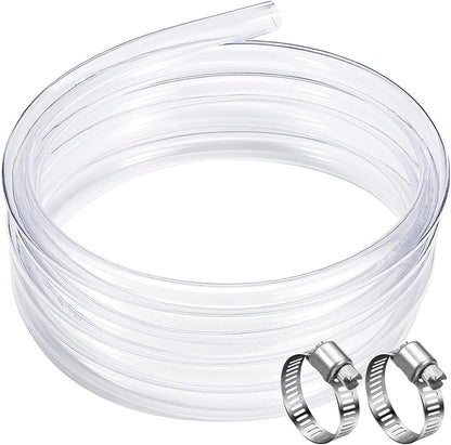 DAVCO 3/4" ID - 50 ft Clear Vinyl Tubing, Low Pressure Flexible PVC Tube by DAVCO