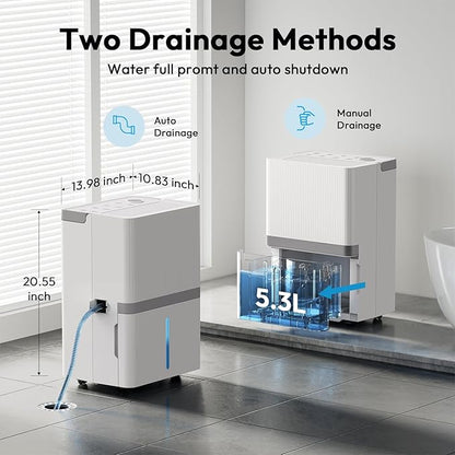 Dehumidifier for Basement, 95 Pint Smart Home Dehumidifier - Image 2
