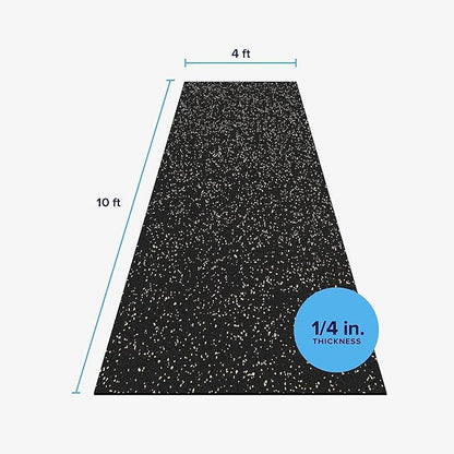 Flooring Inc's 1/4" Thick Tough Rubber Flooring Roll | Flexible Recycled Rubber - Image 7
