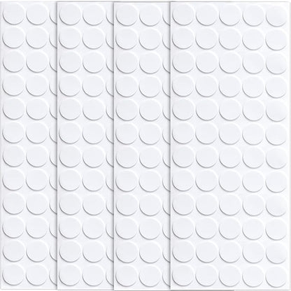 240 Pcs Small Felt Furniture Pads, Self-Adhesive EVA Foam Dot Circles, Round by Unknown