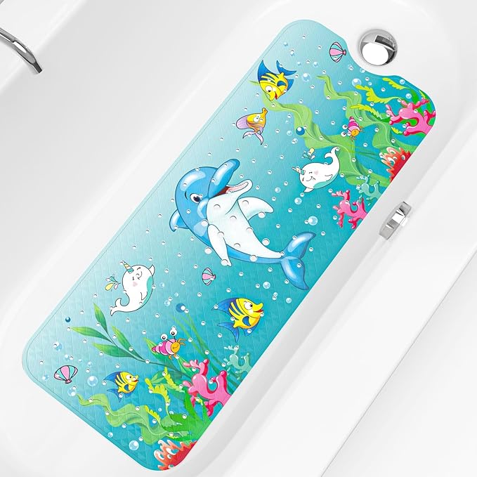 XIYUNTE Baby Bath Mat for Tub Non Slip Kids Bath Mat - Image 2