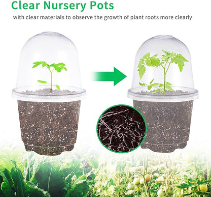 JOPY 4 Inch Plastic Nursery Pots - Image 6