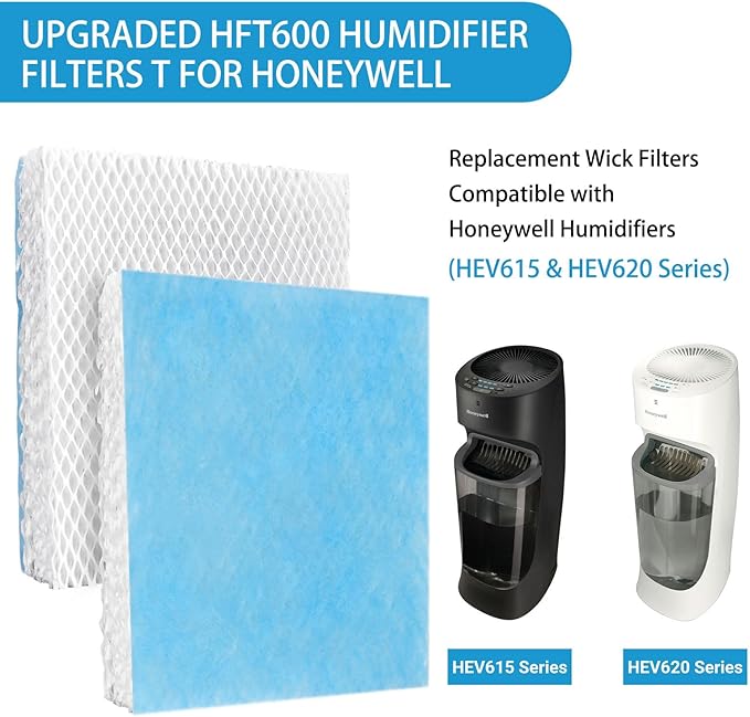 Lemige 6 Pack HFT600 Humidifier Filters T Compatible - Image 2
