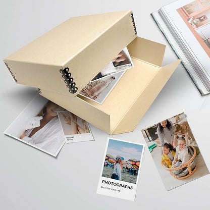 Lineco Museum Archival Storage Box, 8.75x10.75x3 in. Drop Front Design. - Image 9
