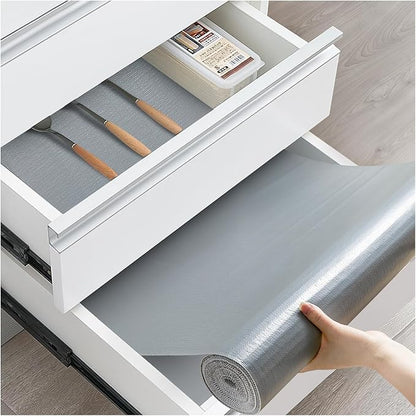 Drawer and Shelf Liner, Non-Slip Kitchen Cabinet Liners Non-Adhesive Thick by ALIUNI