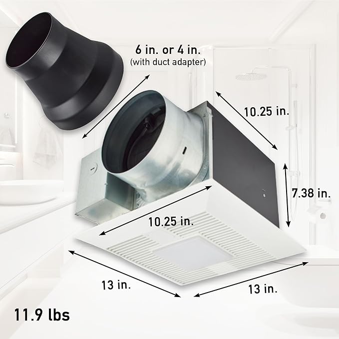 Panasonic WhisperGreen Select Ceiling Mount Exhaust Fan - Image 2
