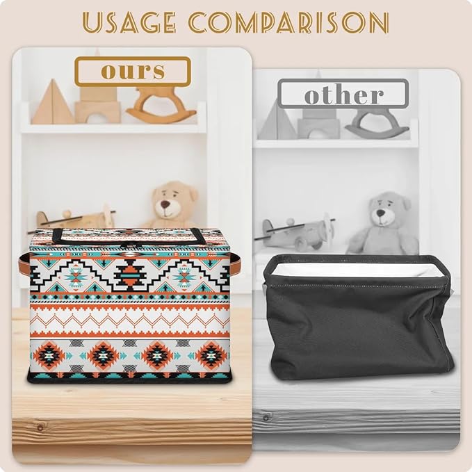 Storage Bin, Collapsible Fabric Storage Boxes - Image 8