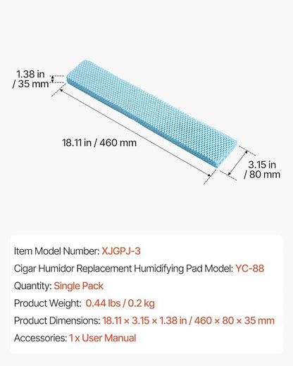 VEVOR Humidifier Replacement Filter, Single Pack Humidifying Pad Compatible - Image 7