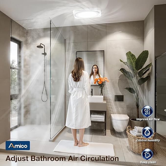 Amico Bathroom Exhaust Fan - Image 4