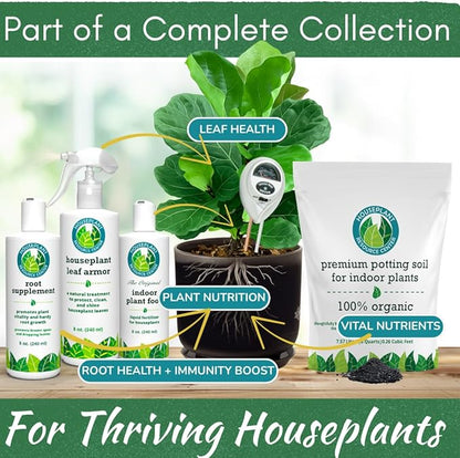 Houseplant Health Meter – 3-in-1 Tool to Prevent Overwatering, Root Rot & Leaf - Image 6