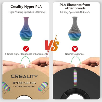 Creality 3D Printer Filament PLA 1.75mm, Creality Official Hyper Multicolor - Image 4