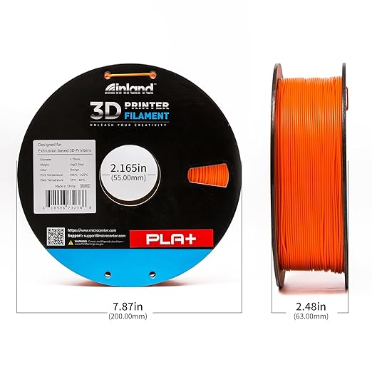 INLAND Micro Center PLA+ 3D Printing Filament 1.75mm - Image 4