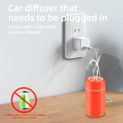 100ML Car Essential Oil Diffuser, Mini Air Humidifier - Image 2