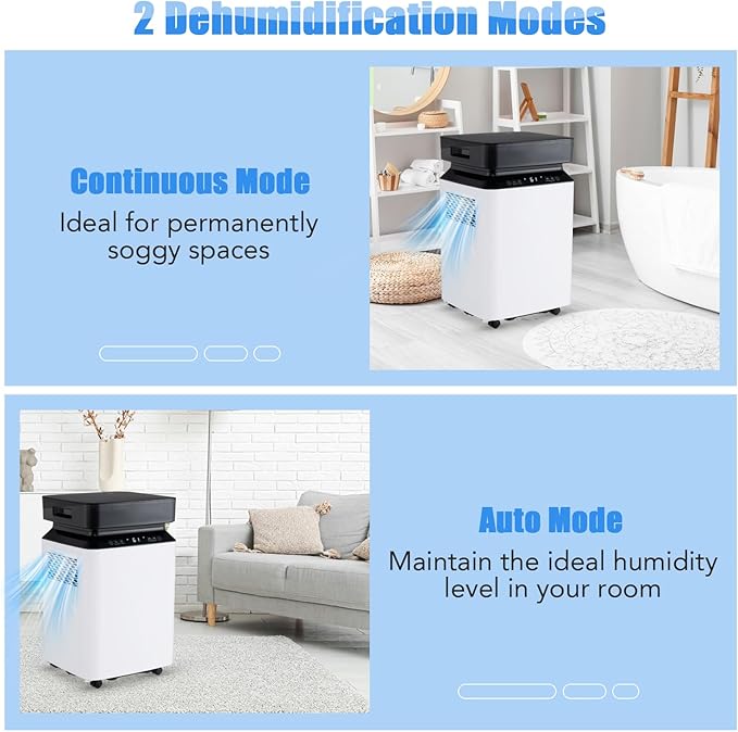 ARLIME 90 Pint Dehumidifier - Image 2