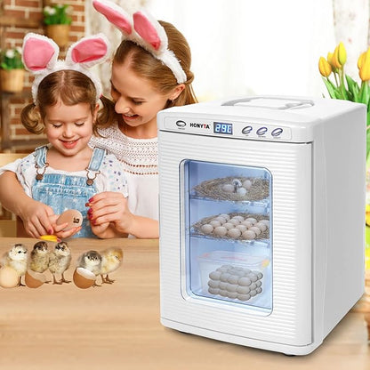 RYFT Incubators for Hatching Eggs, 25L Portable Reptile Scientific Lab Incubator - Image 7