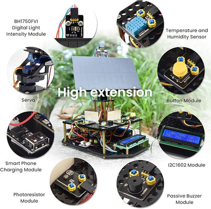 KEYESTUDIO DIY Solar Tracking Electronic Kit - Image 2