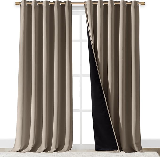 NICETOWN 100% Blackout Blinds, Laundry Room Decor Window Treatment Curtains by NICETOWN