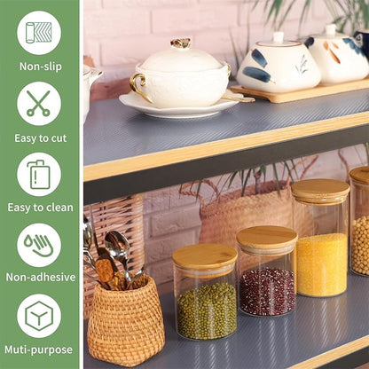Shelf Liners 24 inch x 20 ft Kitchen Cabinets Liner Non-Stick Drawer Mats EVA - Image 5
