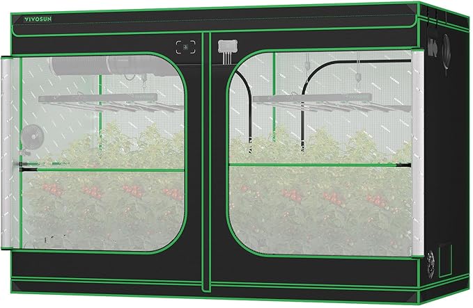 VIVOSUN P105 120"×60"×80" PRO Grow Tent 5x10ft, by VIVOSUN